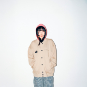 燃え月ター ブルゾン（ベージュ）